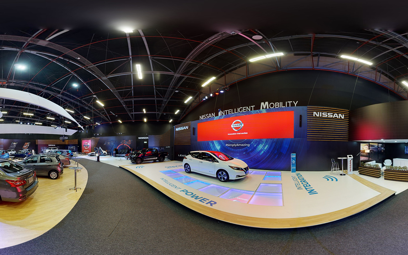 Nissan scanner 360 escaner 3d salon internacional del automovil interexpo digital