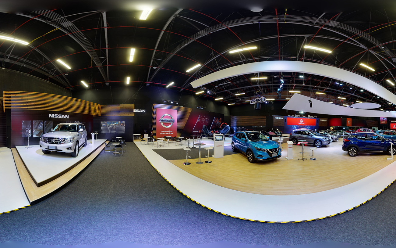 Nissan scanner 360 escaner 3d salon internacional del automovil interexpo digital 2