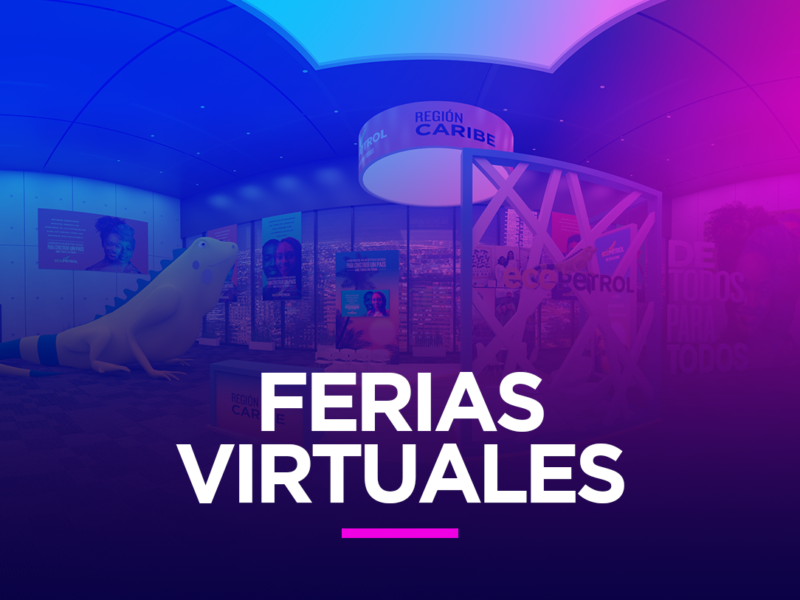 ferias y eventos virtuales background portada digital