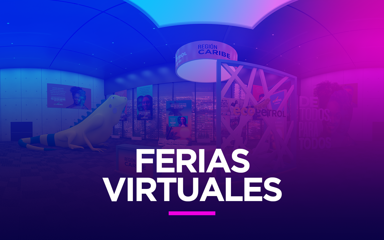 ferias y eventos virtuales background portada digital