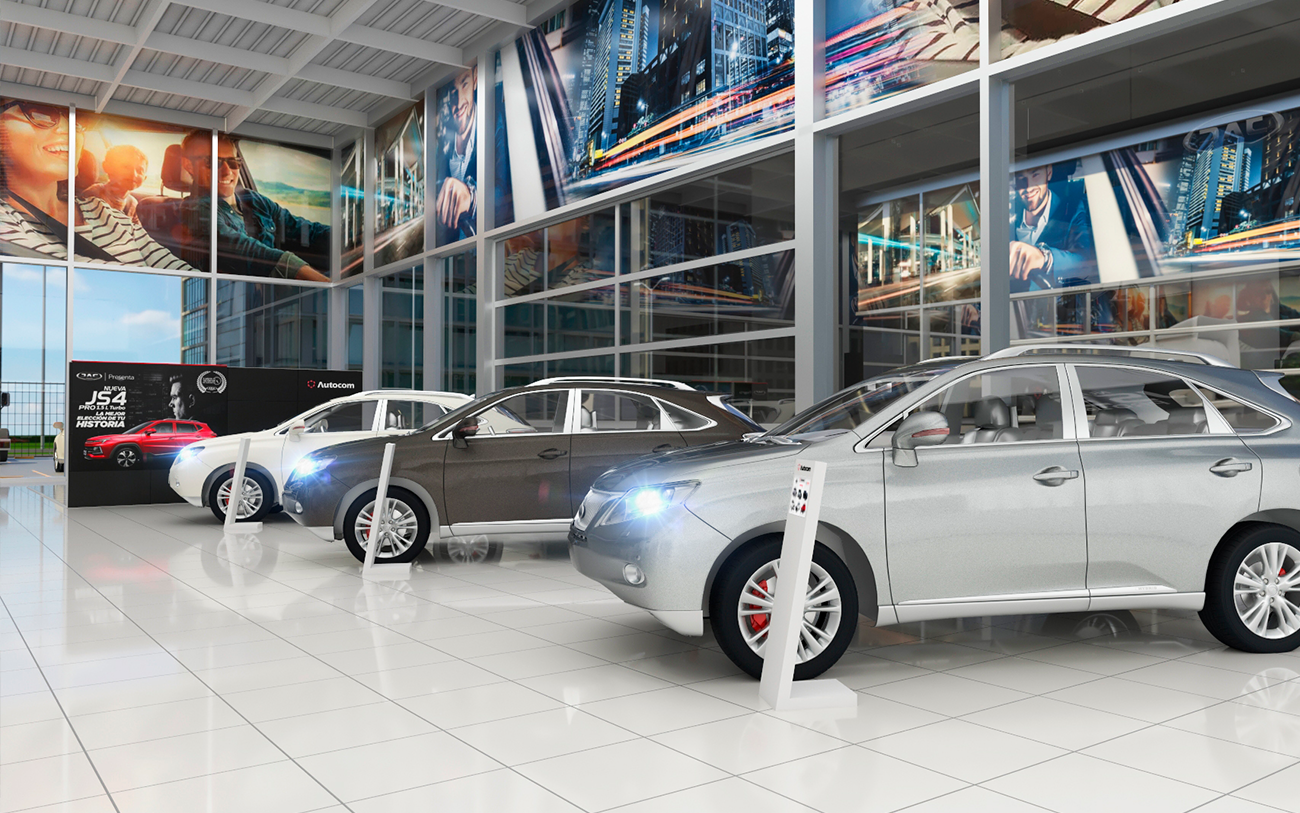 jac autocom vitrina virtual scanner 360 interexpo digital render 2
