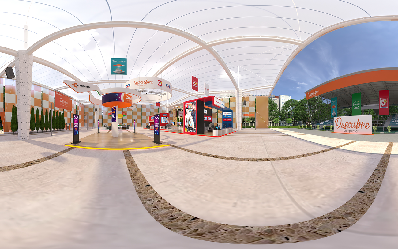 feria virtual compensar 360 imagen interexpo digital