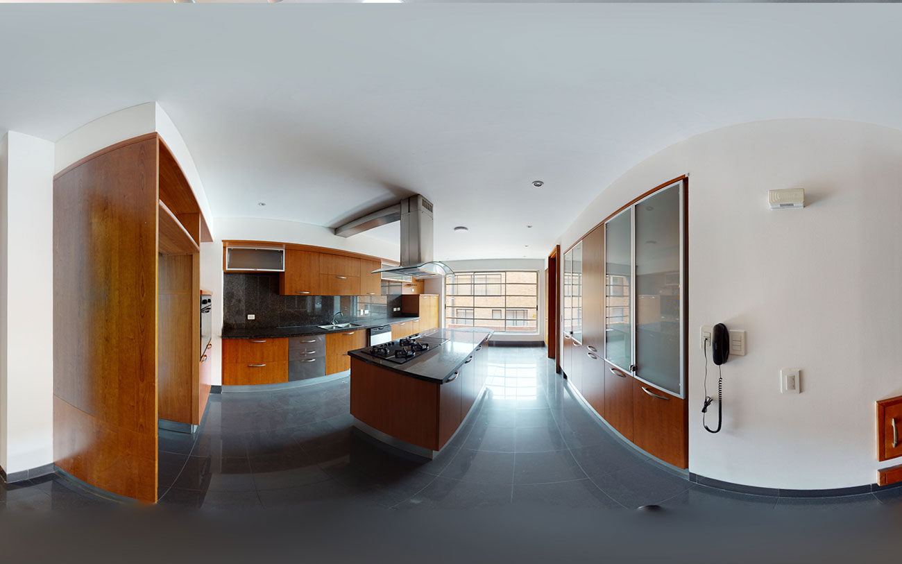 recorrido virtual apartamento cocina interexpo virtual imagen 360