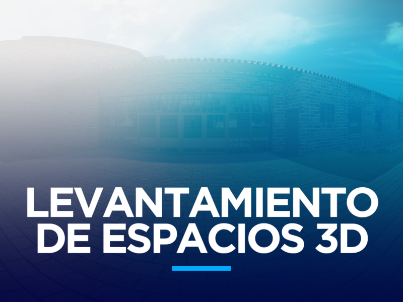 Levantamiento de espacios reales en 3D RENDER