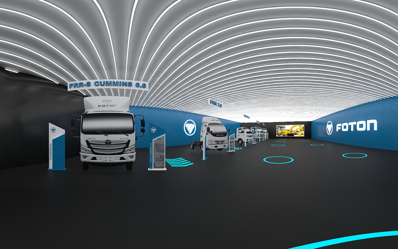 feria virtual automovil foton 360 imagen 3d interexpo digital 2