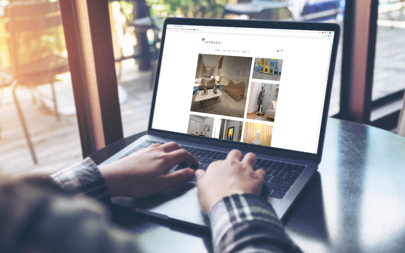 mockup website diseño web store intenzzi interexpo tienda virtual