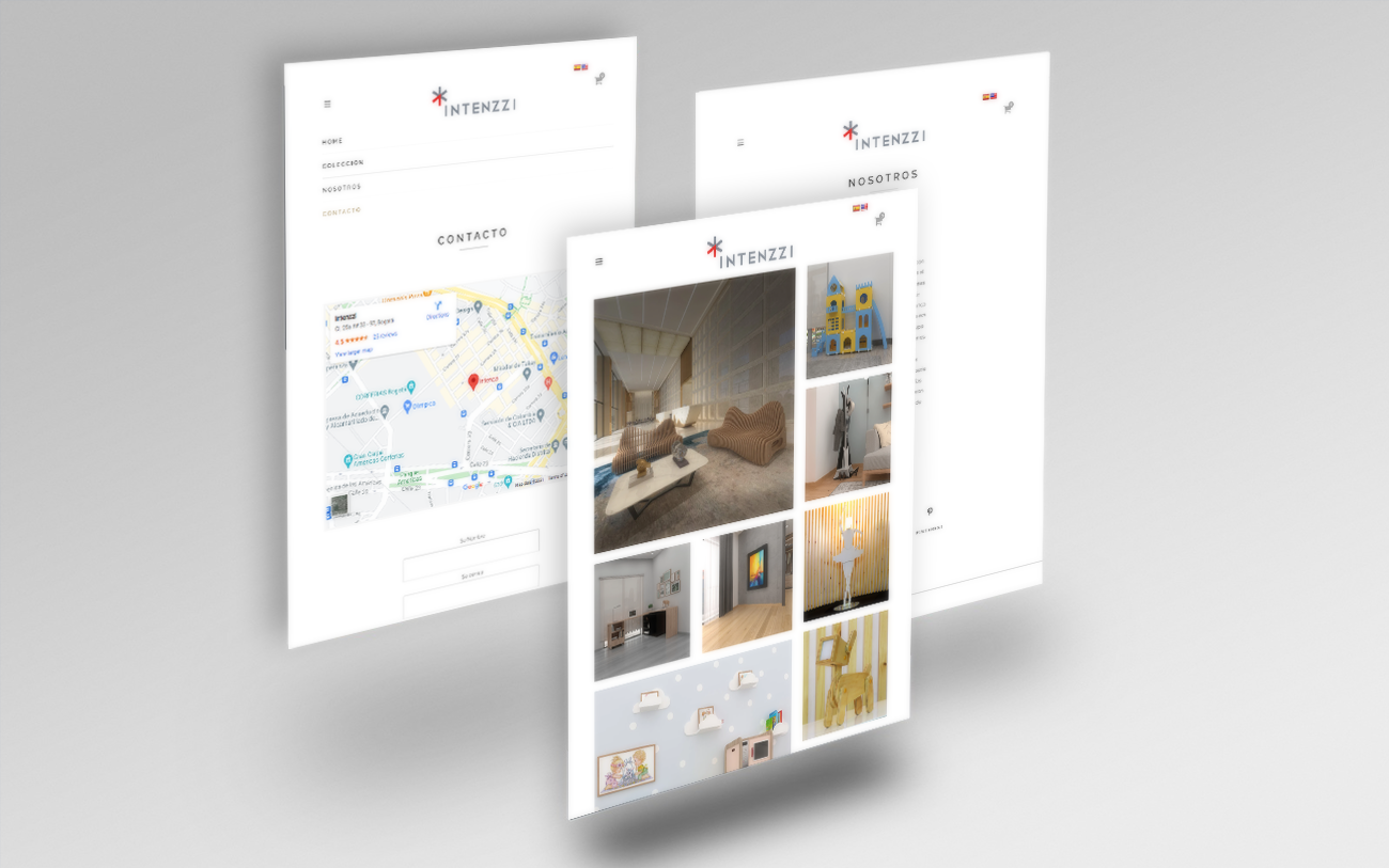 mockup website diseño web store intenzzi interexpo tienda virtual 2